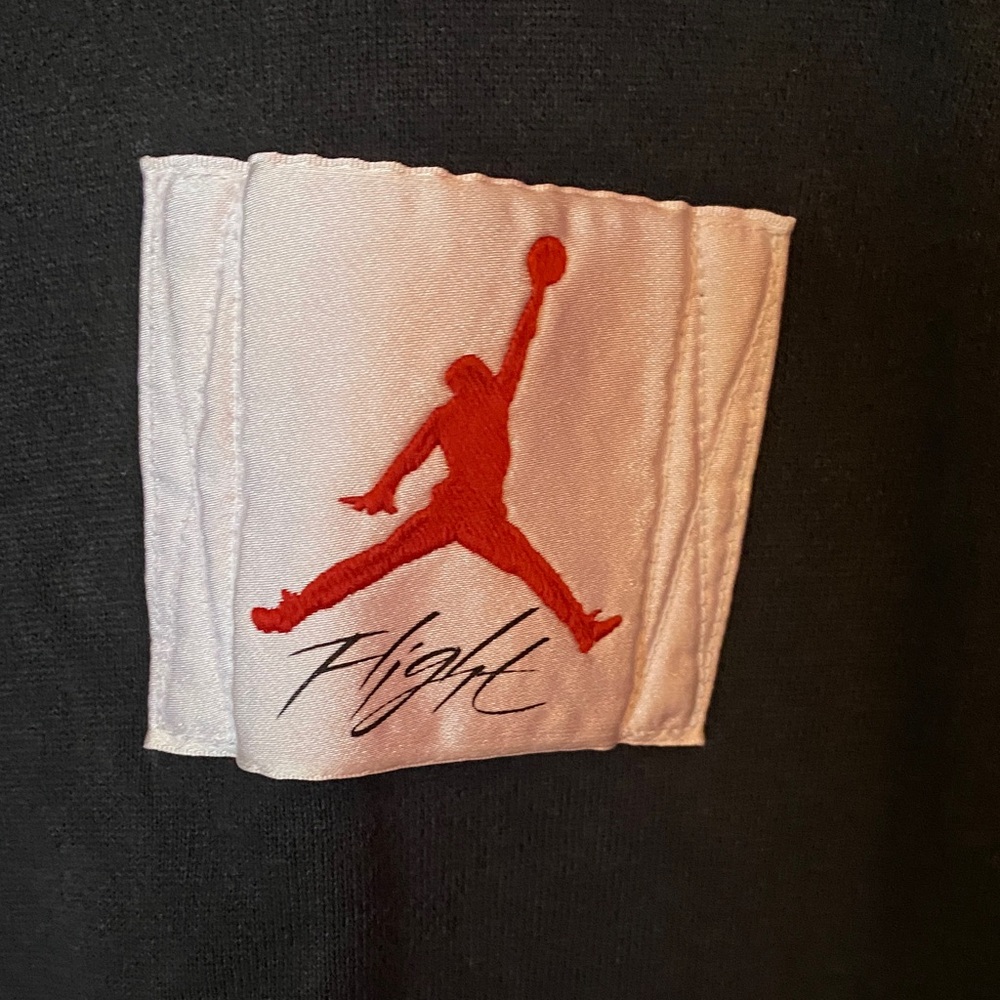 Jordan Nike Flight Black Hoodie - Picture 4 of 6